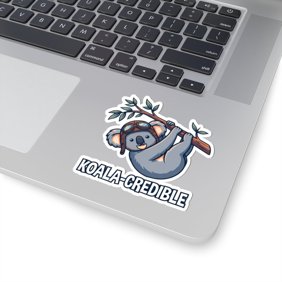 "Koala Credible" Sticker — Main