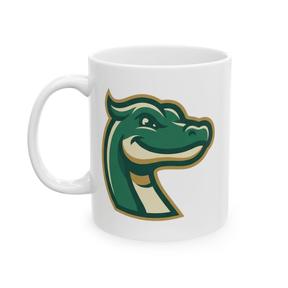 "Ogopogo (Canada)" White Ceramic Mug — Graphic