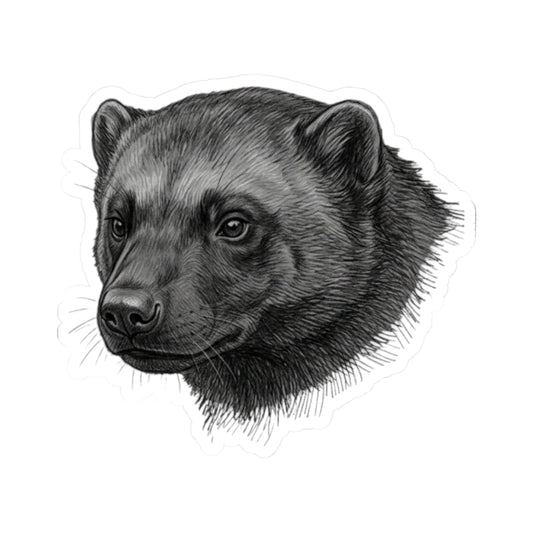 "Pencil Sketch Art Wolverine" Sticker