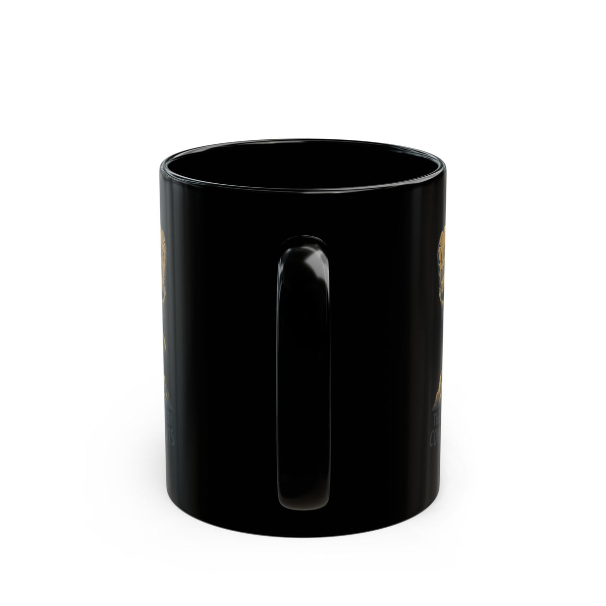 "11th and 12th Commandment" Black Ceramic Mug
