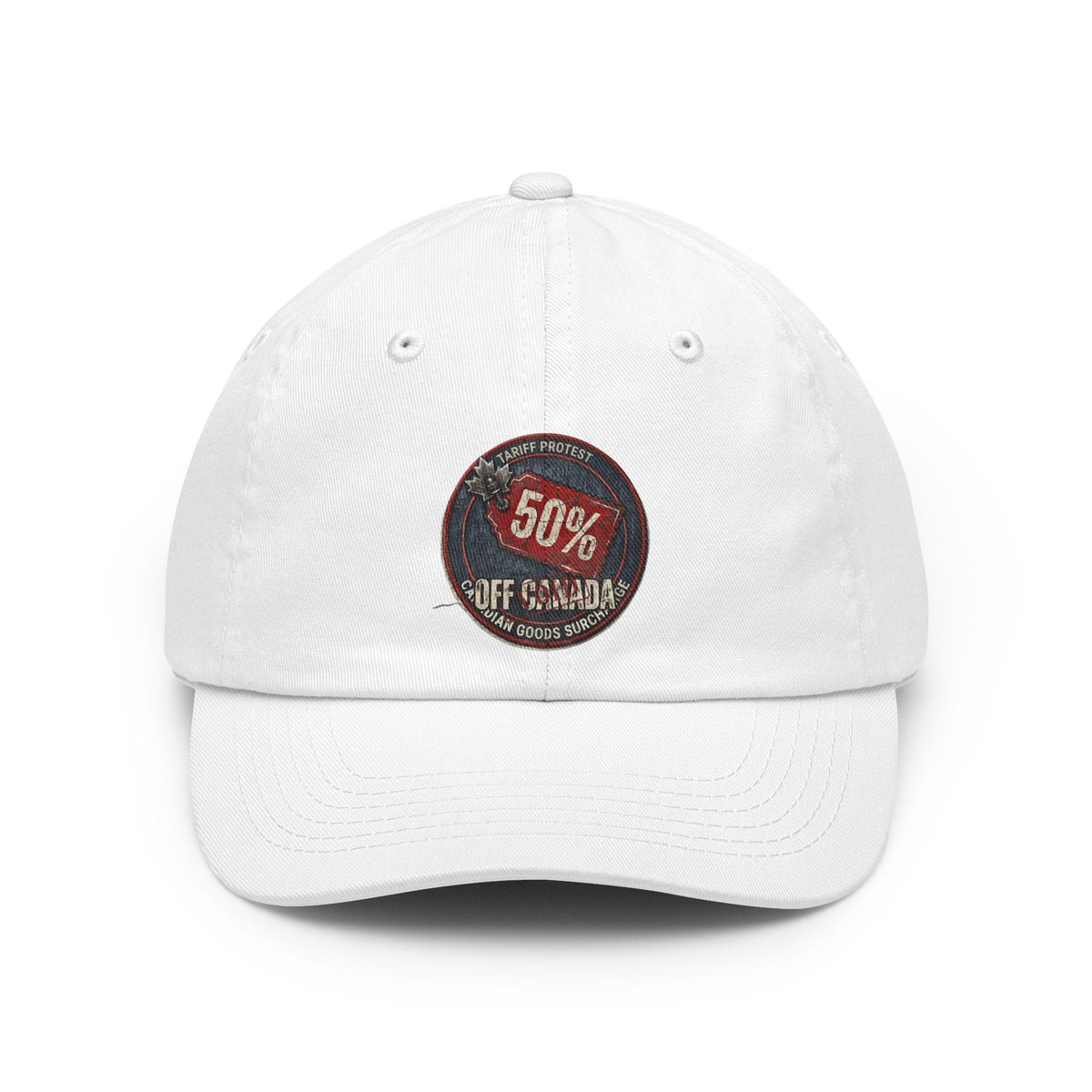 Color: White | 50% Off Canada Dad Hat