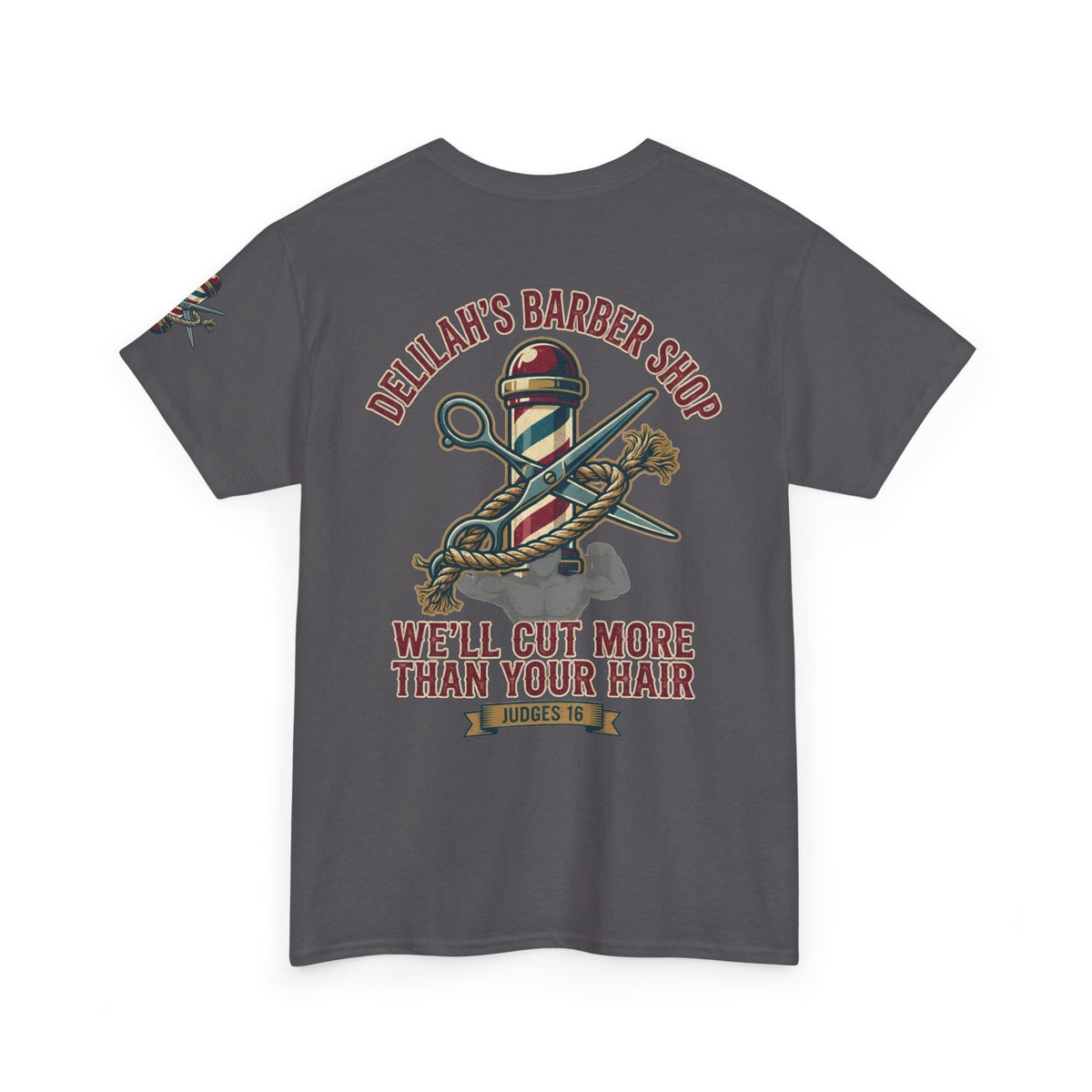 "Good Book Series Delilah's Barber Shop" Premium Graphic Tee