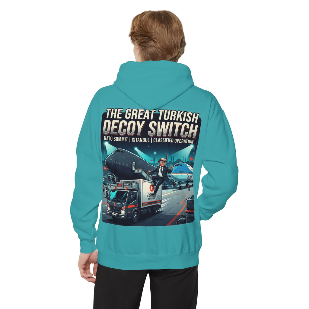 "Decoy Switch" Garment-Dyed Hoodie