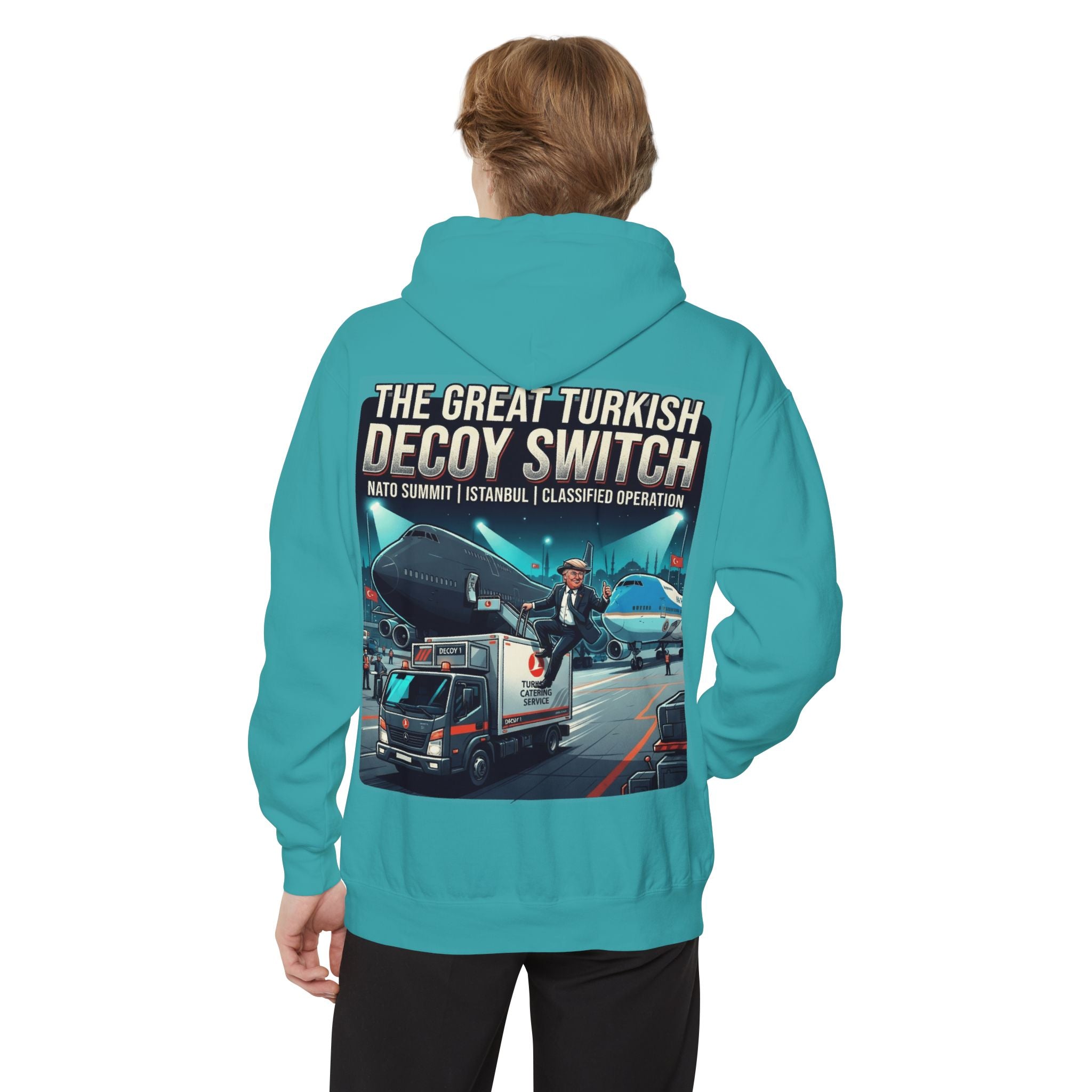 "Decoy Switch" Garment-Dyed Hoodie