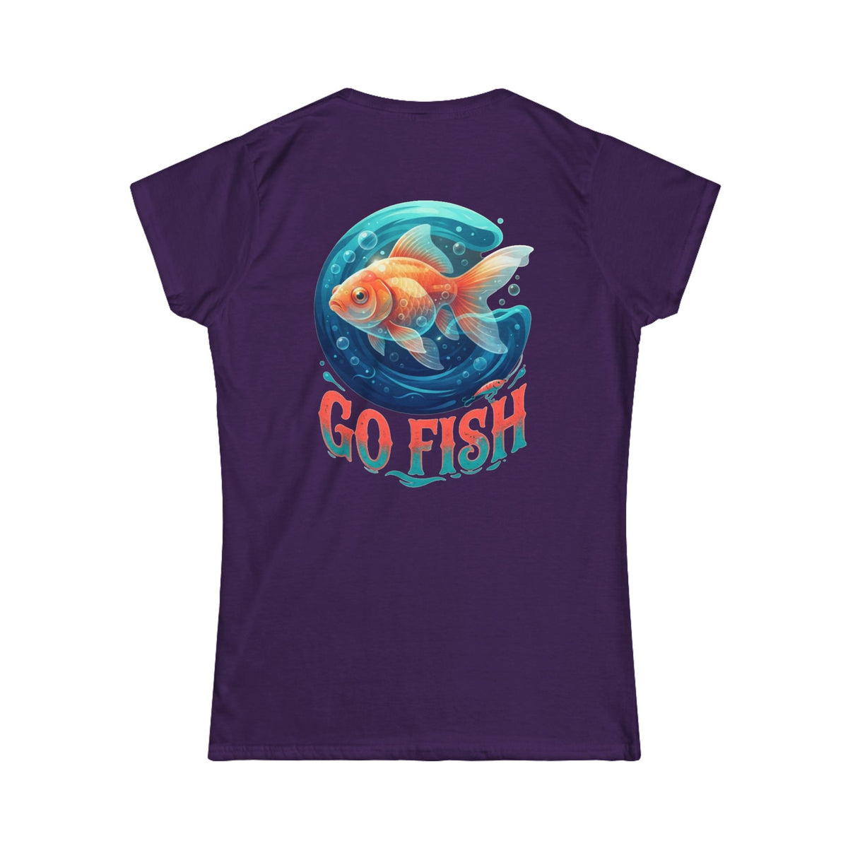 Color: Purple | Go Fish Women's Tee