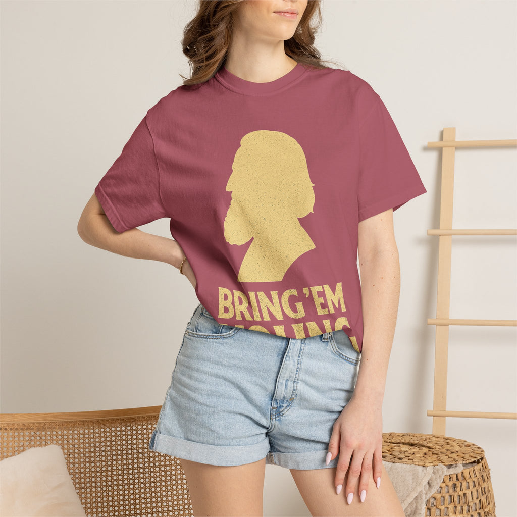 "Bring 'Em Young" Unisex Garment-Dyed T-shirt