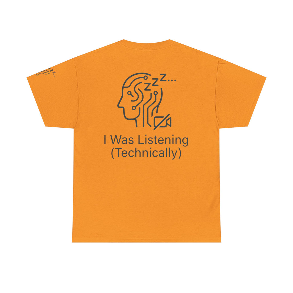Color: Tennessee Orange | I Was Listening Premium Graphic Tee