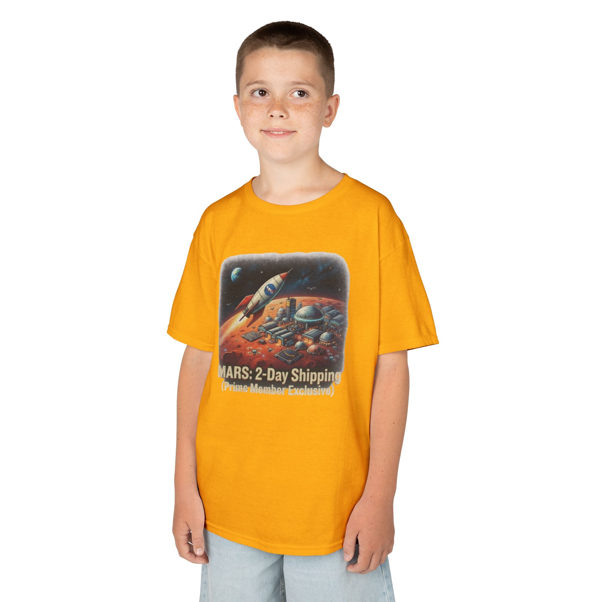"Mars 2 Day Shipping" Kids Tee