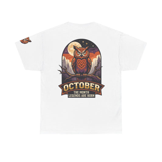 Color: White | October Legend Premium Graphic Tee