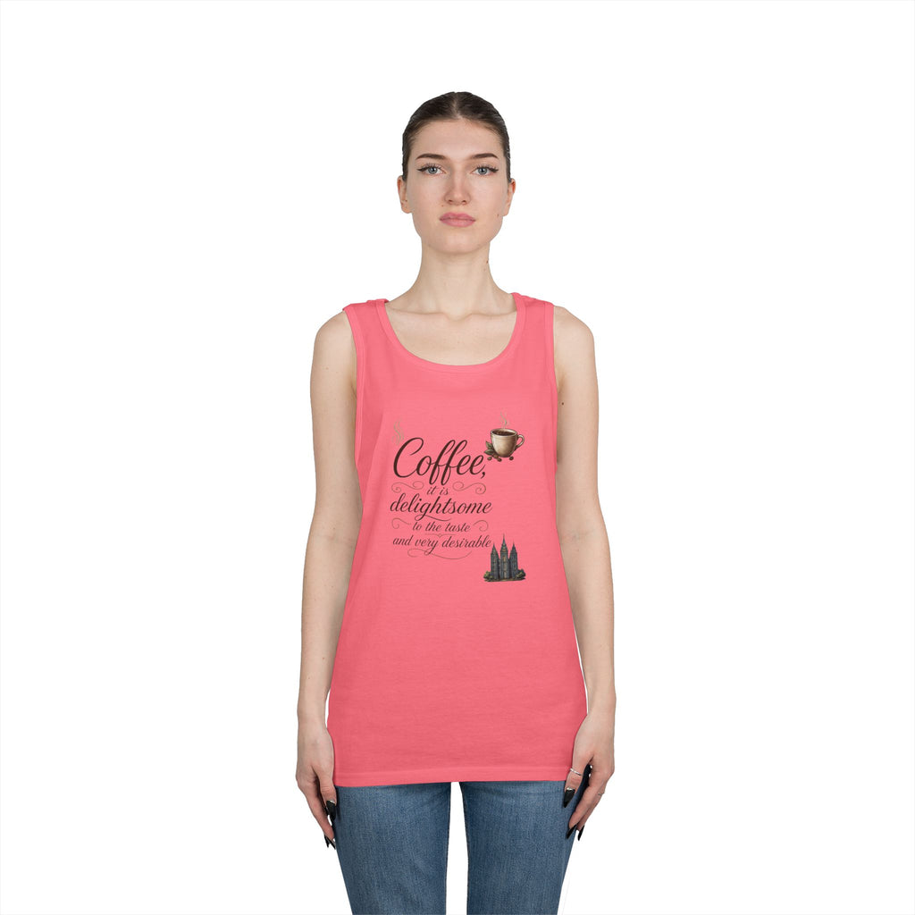 "Coffee is Delightsome" Tank Top