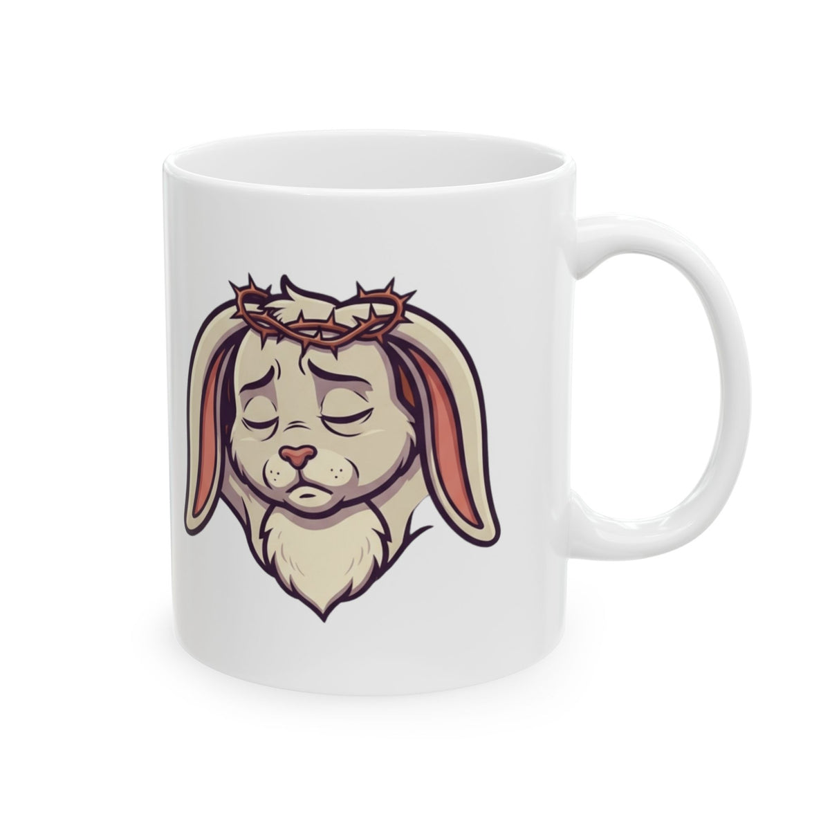 "Zombie Carpenter" White Ceramic Mug — Graphic