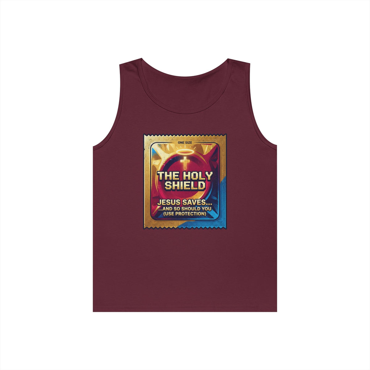 "Good Book Series The Holy Shield" Tank Top