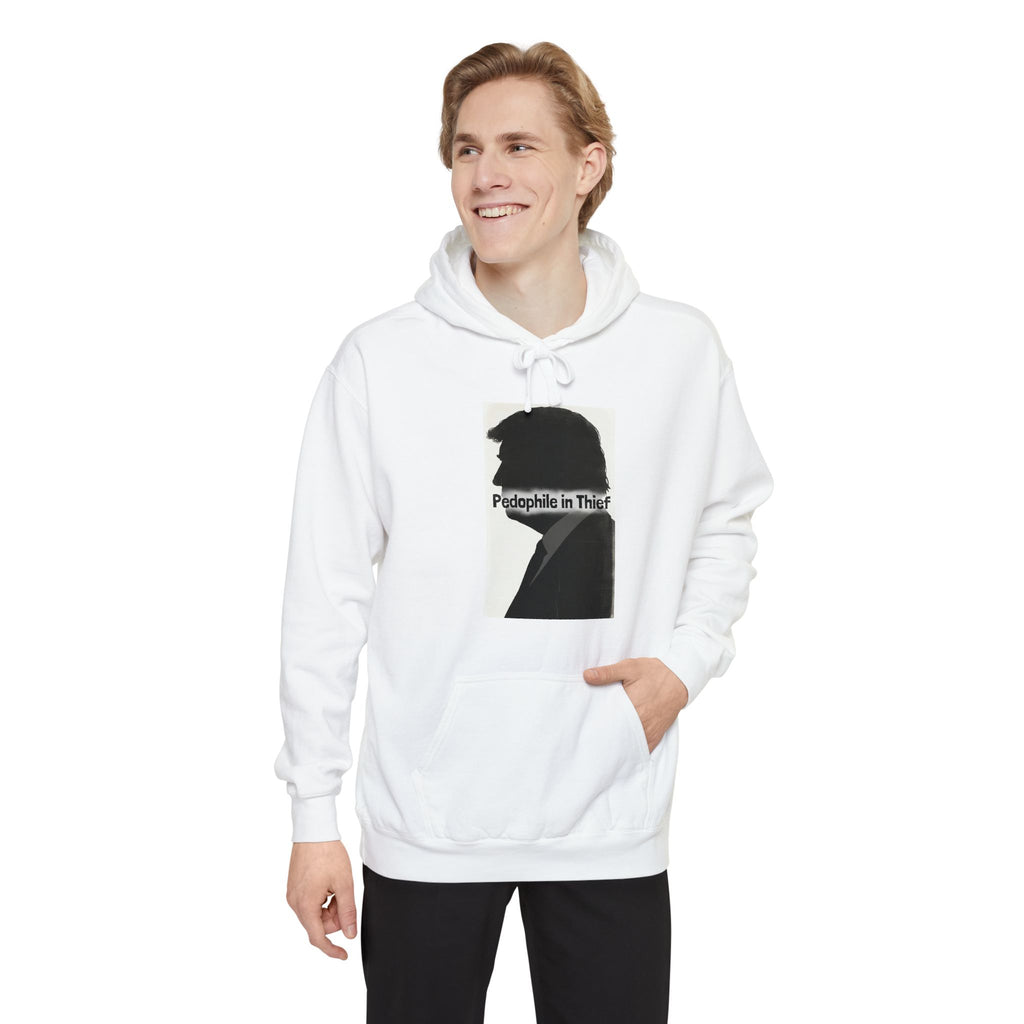 Pedo in Thief | Garment-Dyed Hoodie — AttitudeShirts