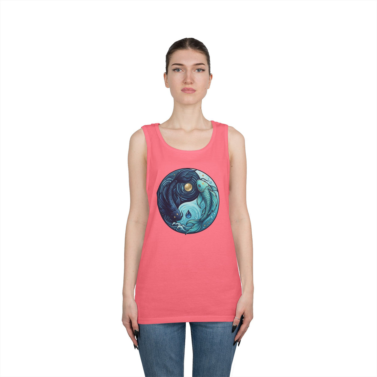 "Yin Yang Pisces" Tank Top