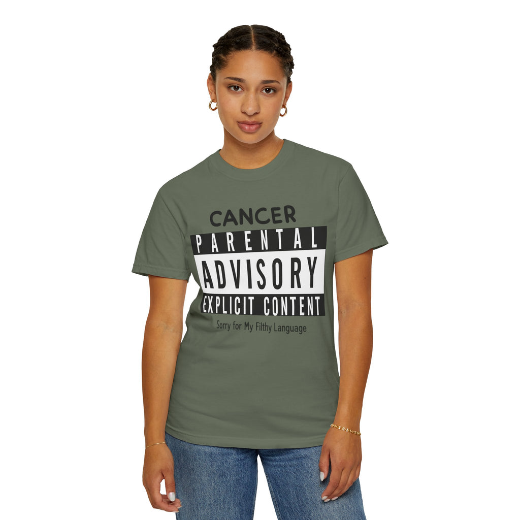"Sorry For My Filthy Language" Unisex Garment-Dyed T-shirt
