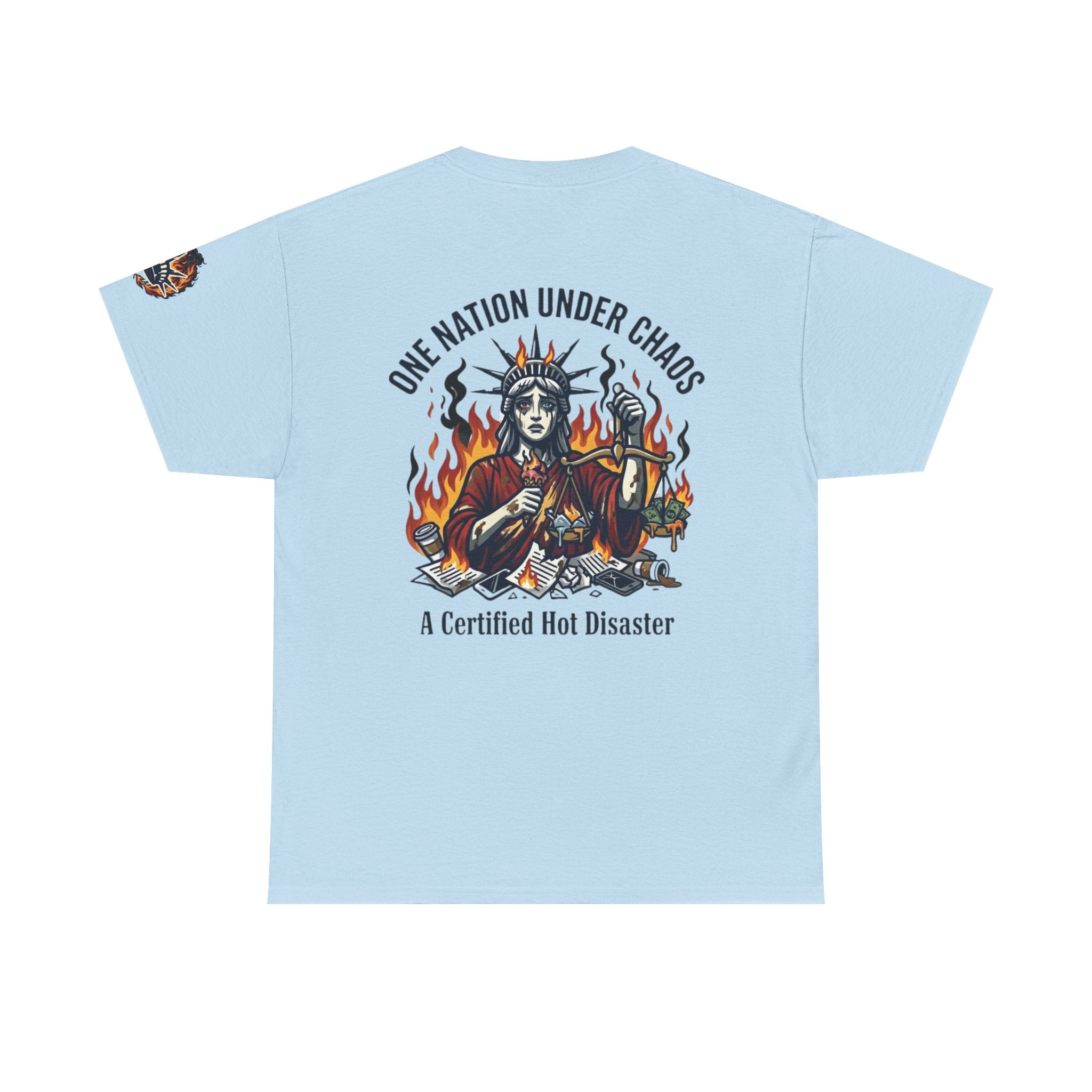 "One Nation Under Chaos" Premium Graphic Tee