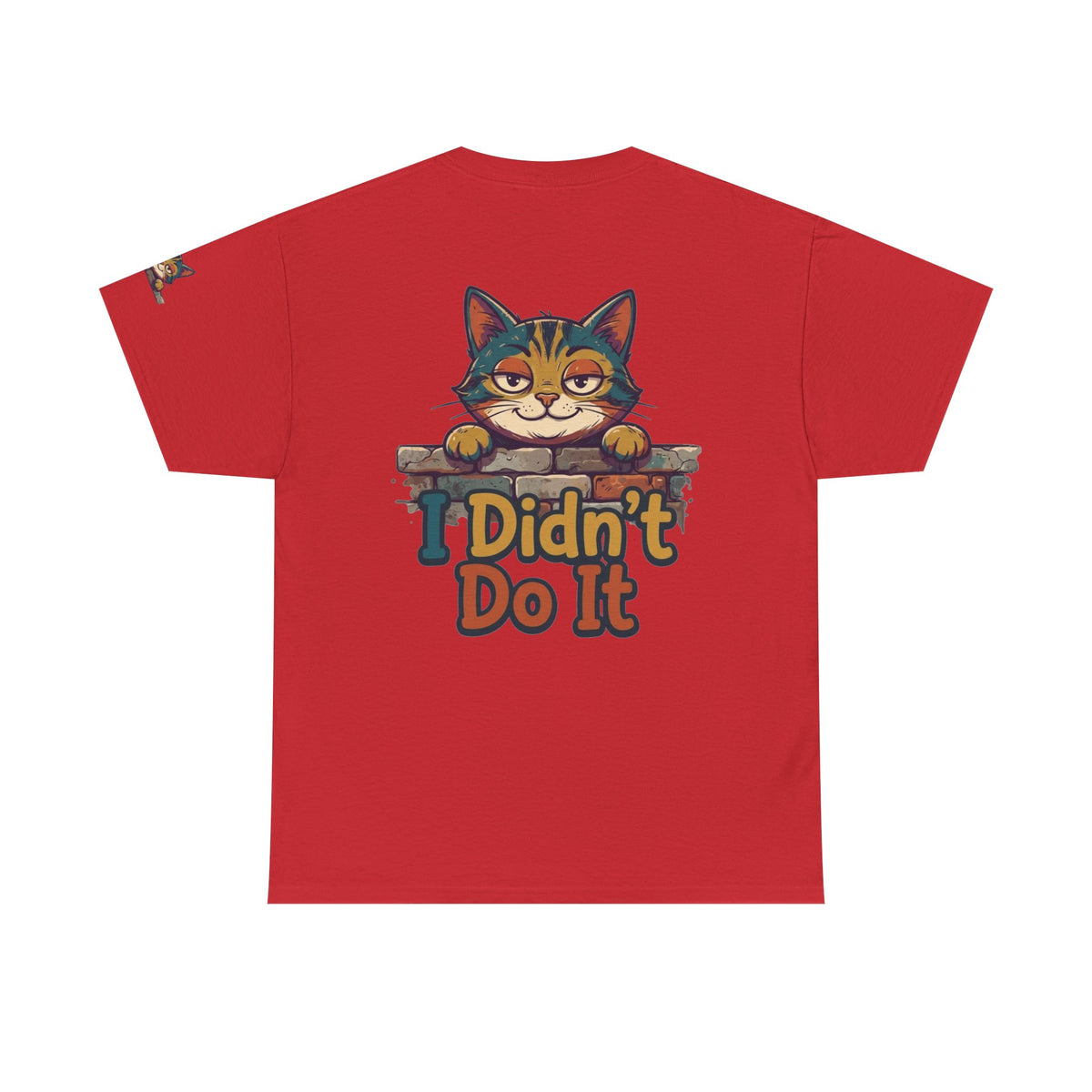 Color: Red | I Didn't Do It Premium Graphic Tee