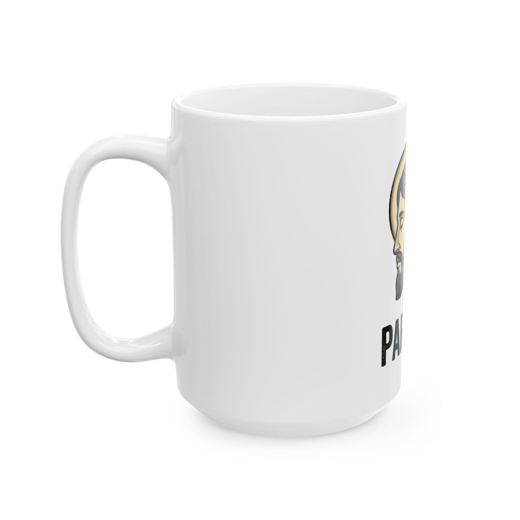"Paradox" White Ceramic Mug
