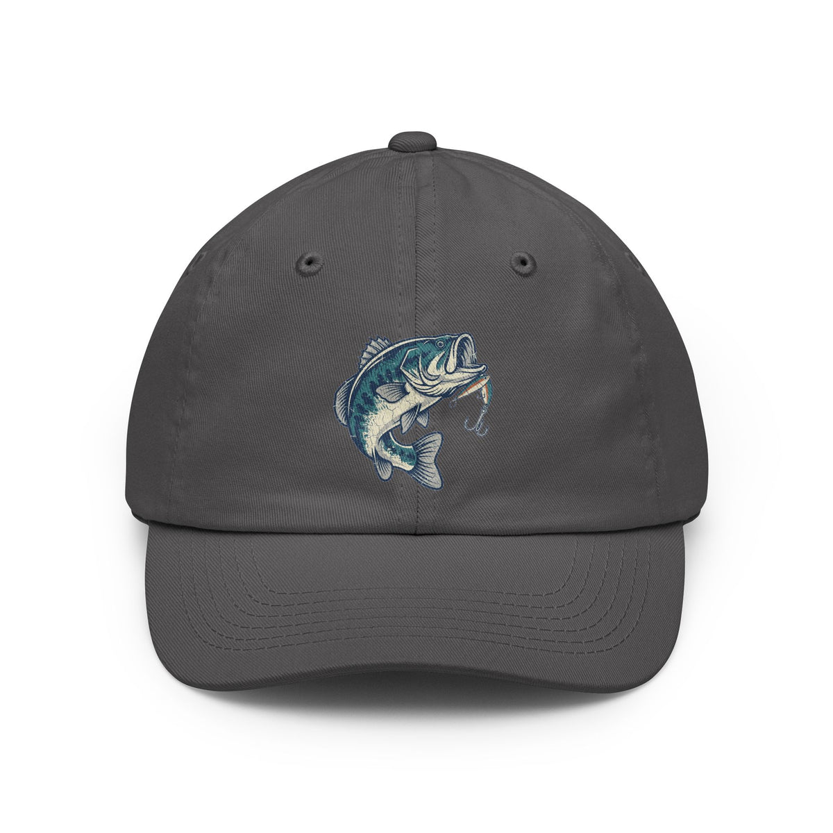 Color: Charcoal | Never Leave A Good Hole Dad Hat