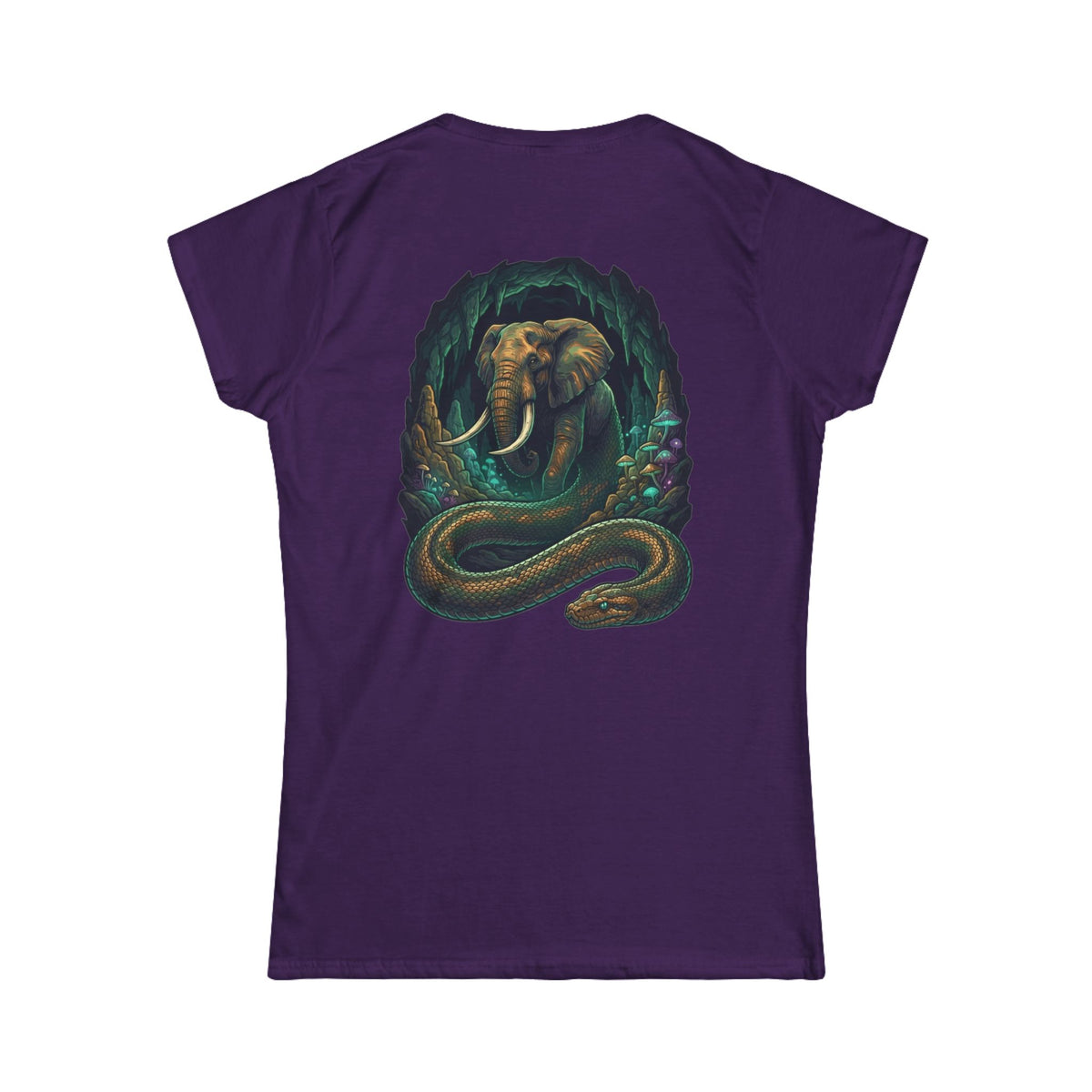 Color: Purple | Grootslang (South African Mythology) Women's Tee