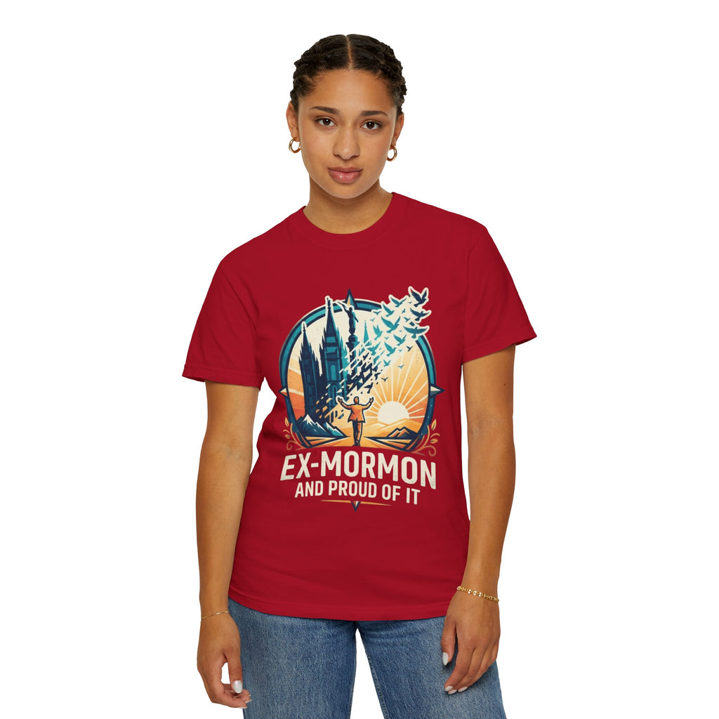 "Ex Mormon" Unisex Garment-Dyed Tee