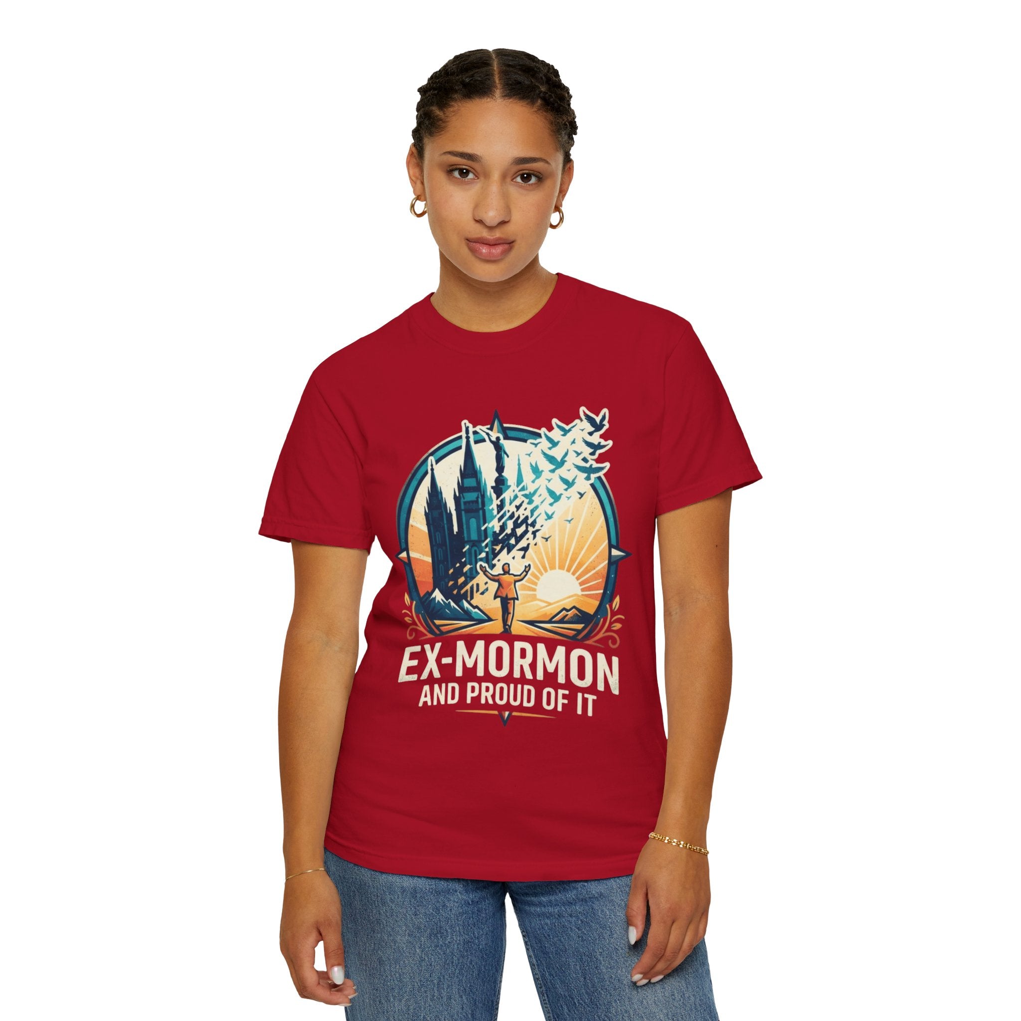 "Ex Mormon" Unisex Garment-Dyed Tee