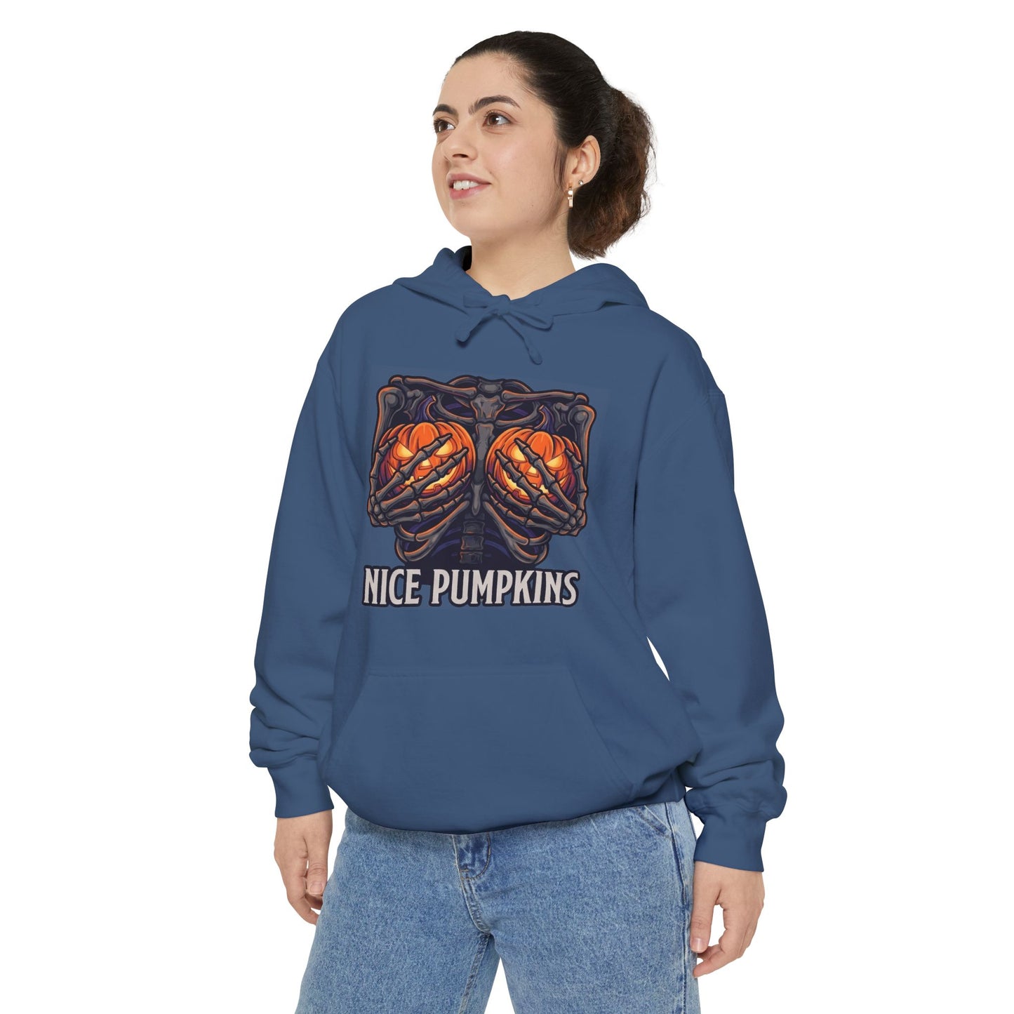 "Nice Pumpkins" Garment-Dyed Hoodie