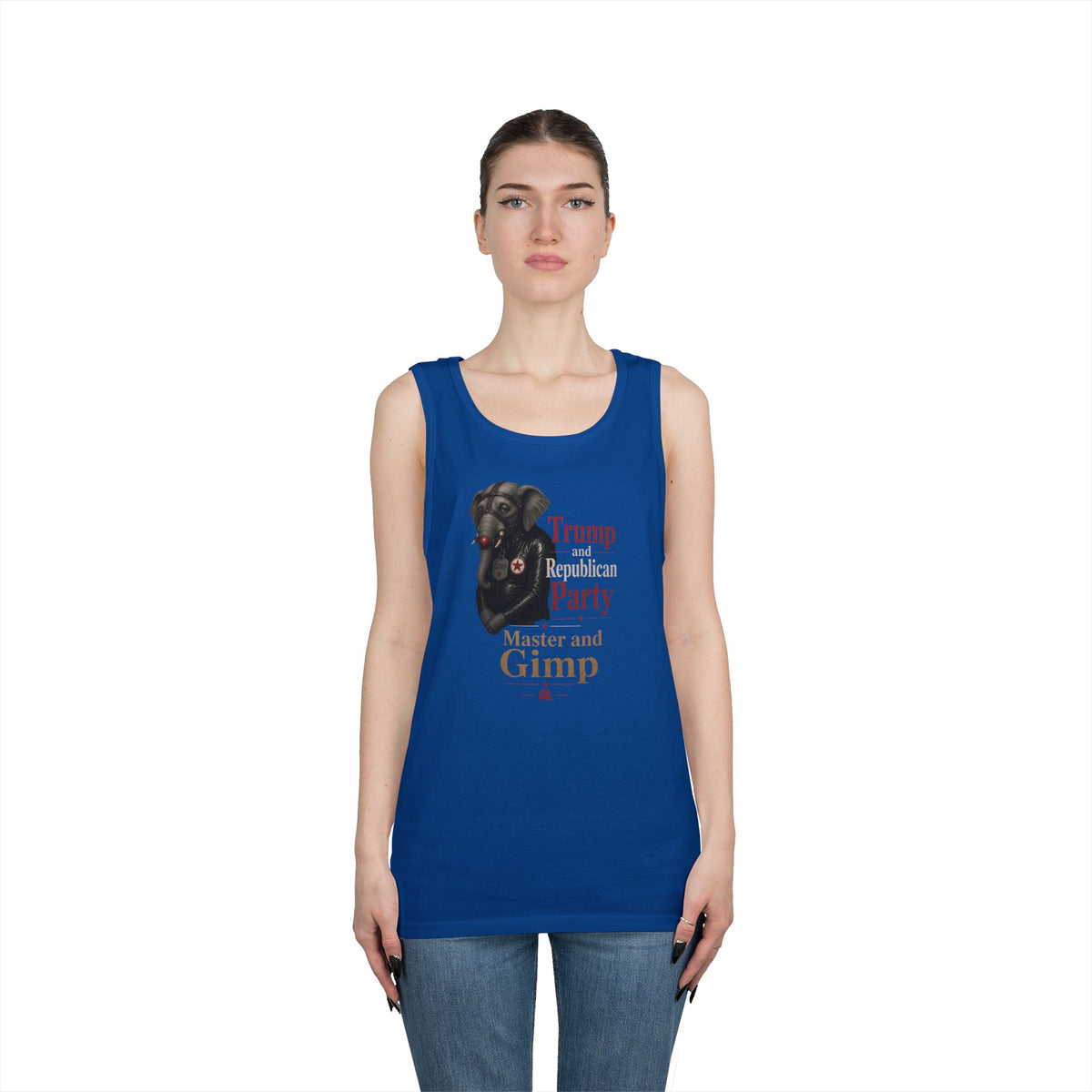 Color: Royal | Master and Gimp Tank Top