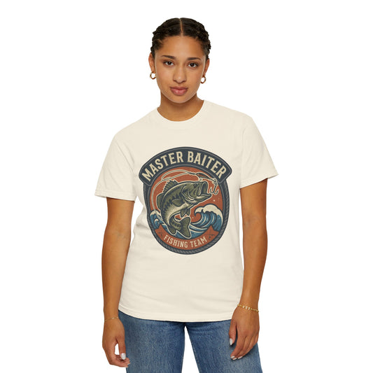 "Master Baiter" Unisex Garment-Dyed Tee