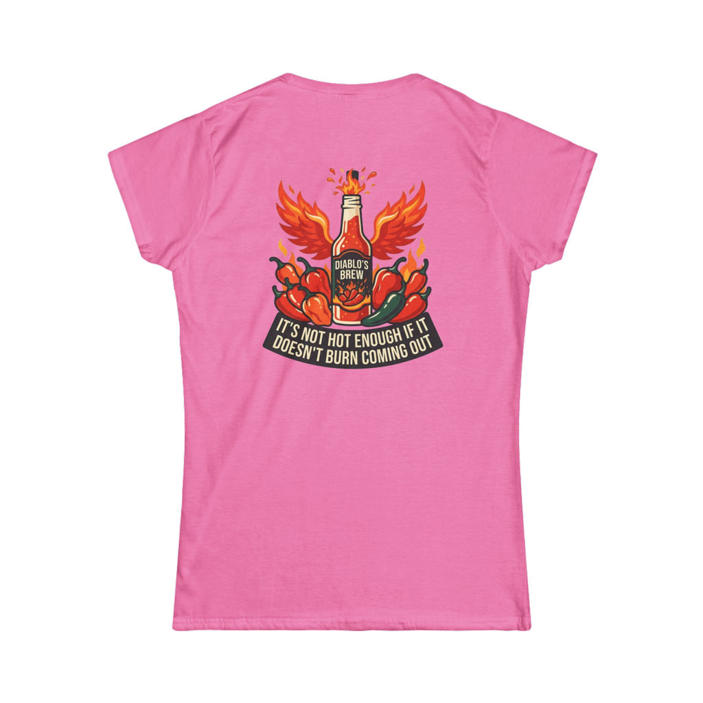 "Burns Coming Out" Women's Tee