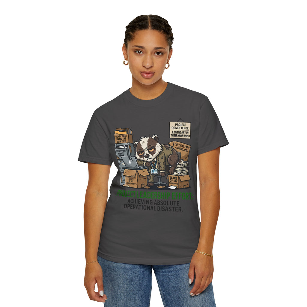 "Project Leader" Unisex Garment-Dyed Tee
