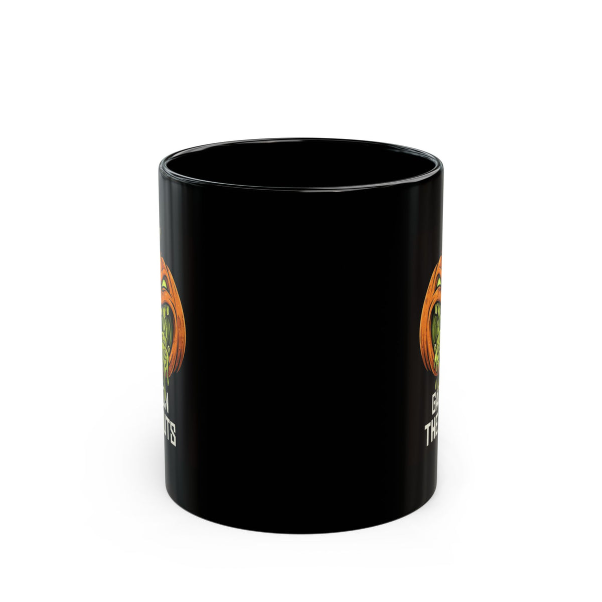 "Gag On The Guts" Black Ceramic Mug