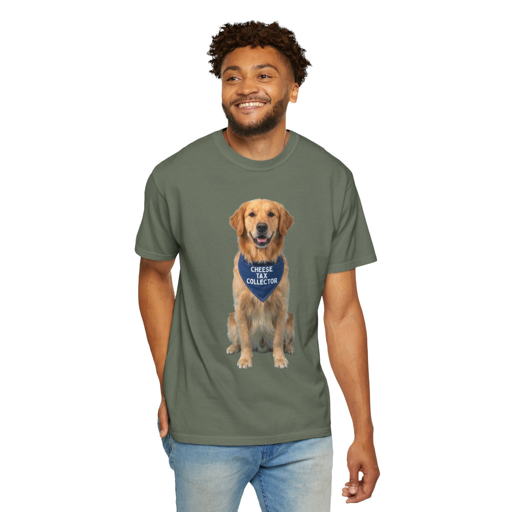"Cheese Tax" Unisex Garment-Dyed Tee