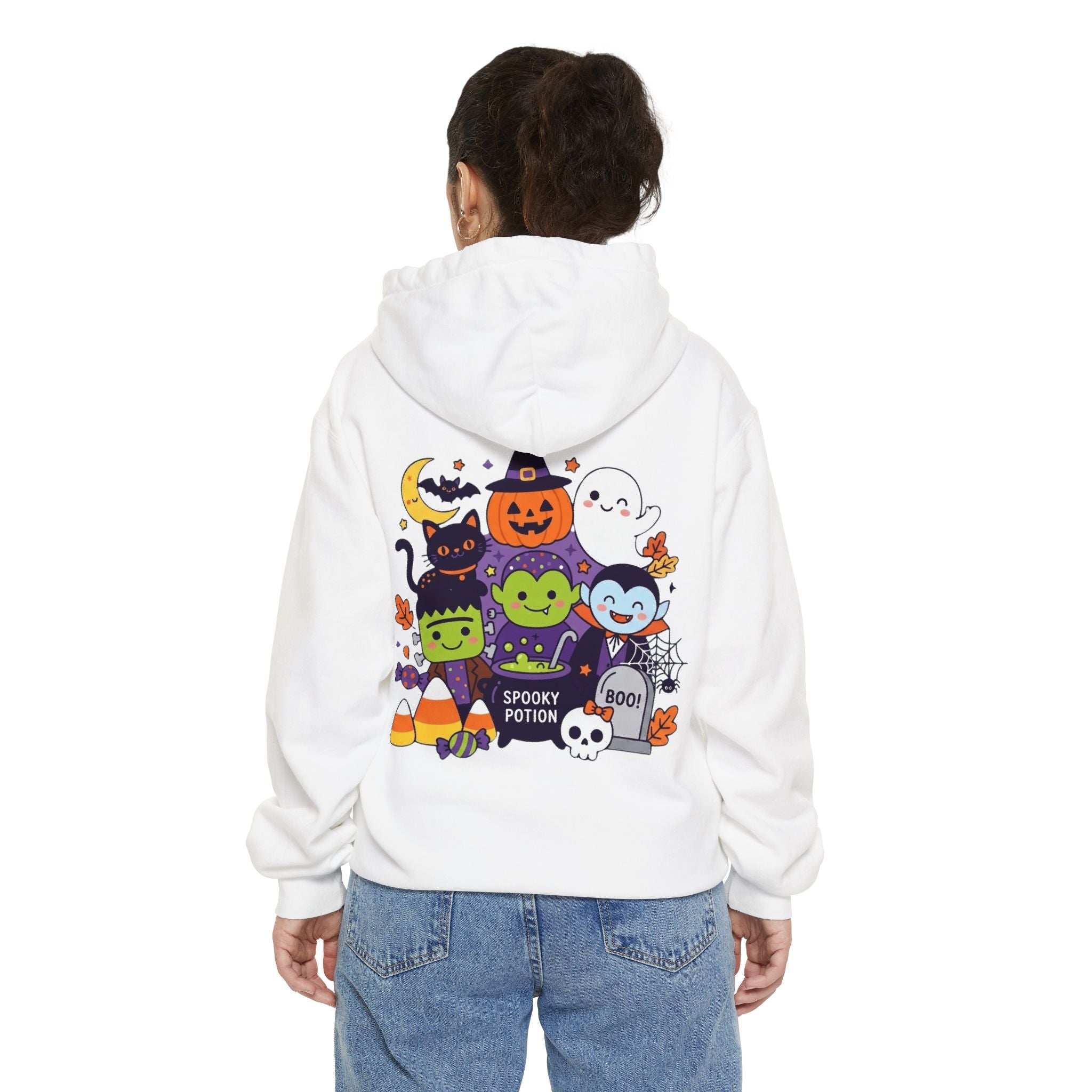 "Spooky Potion" Garment-Dyed Hoodie