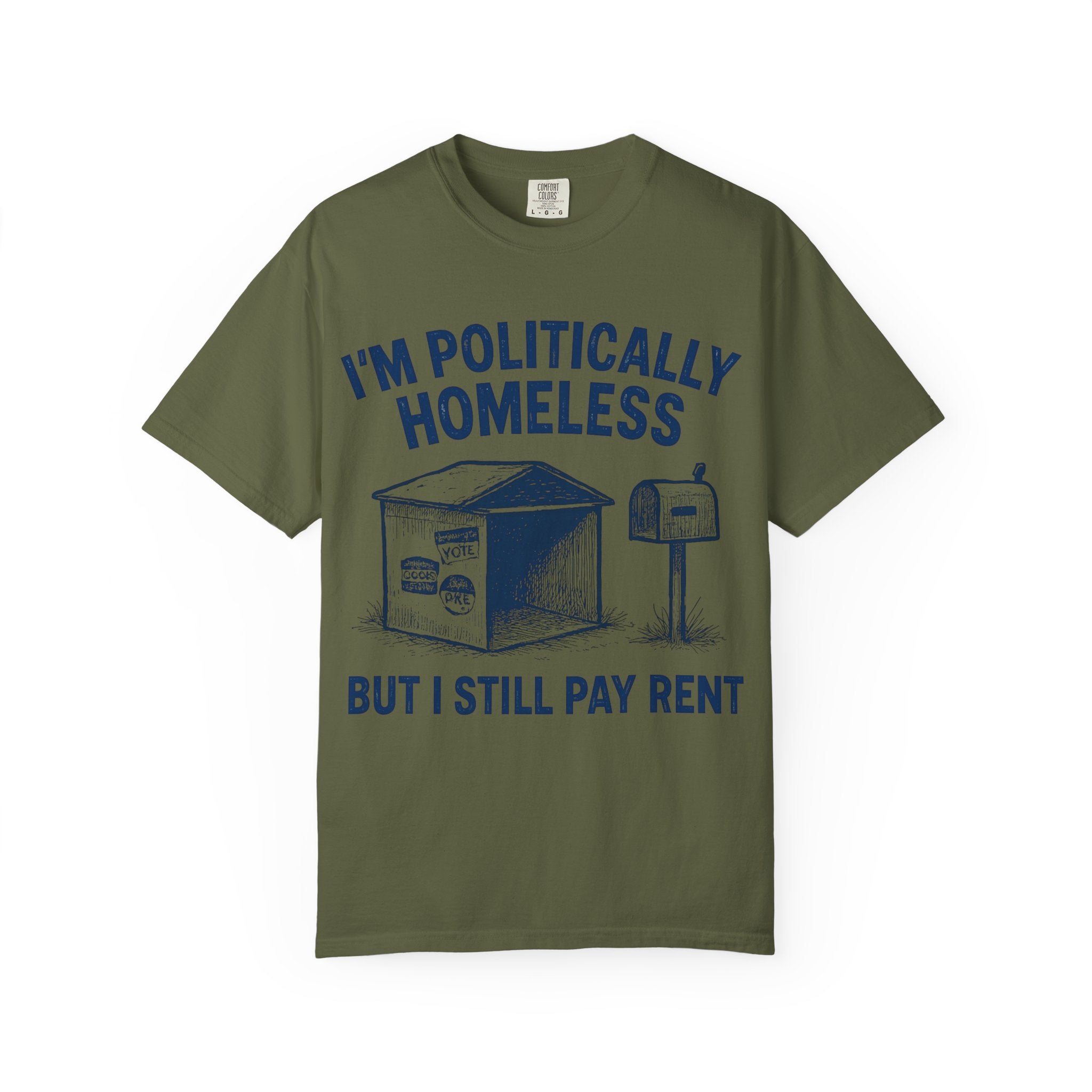 "The "Safe Space" Sentry"  Unisex Garment-Dyed T-shirt