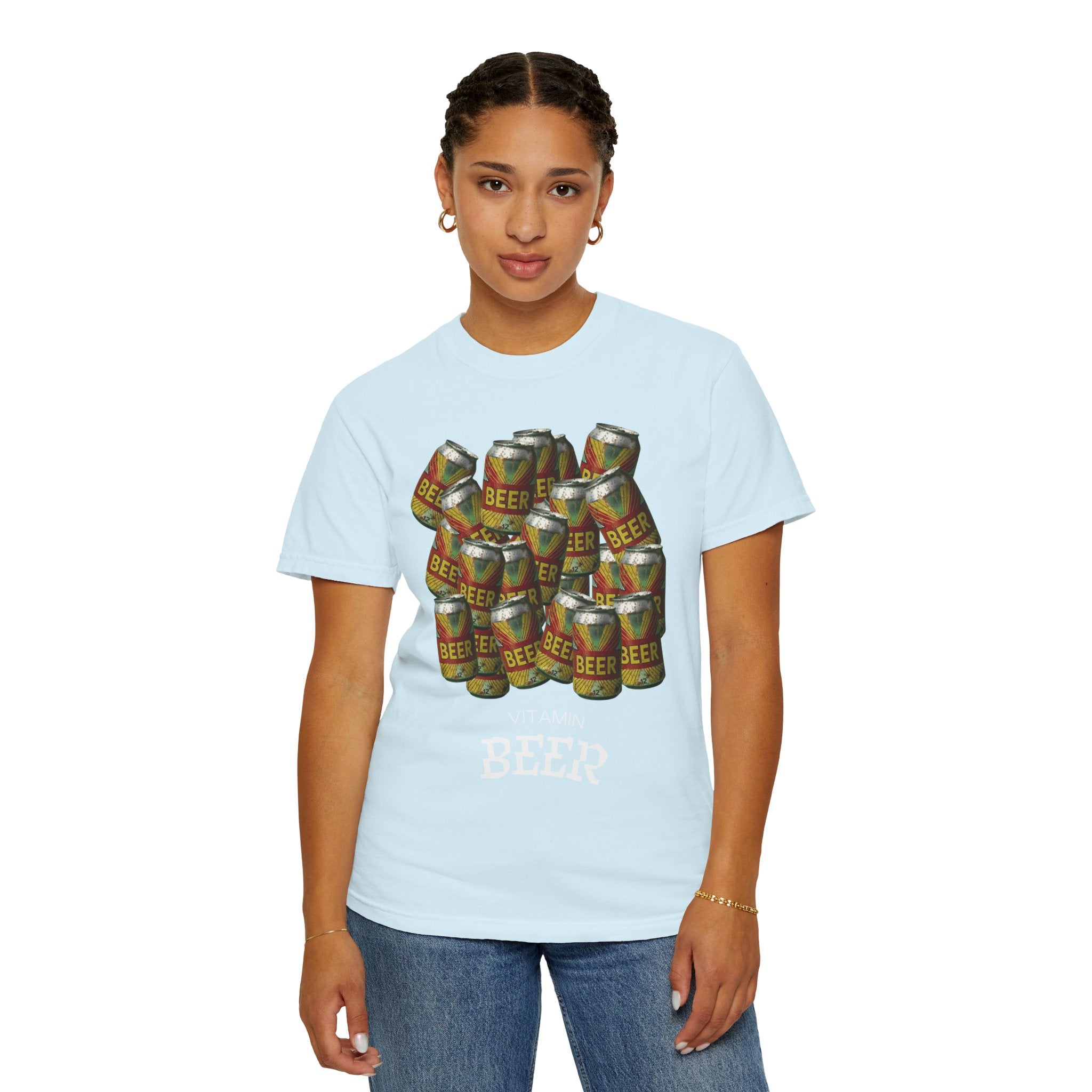 "Vitamin Beer 5" Unisex Garment-Dyed T-shirt