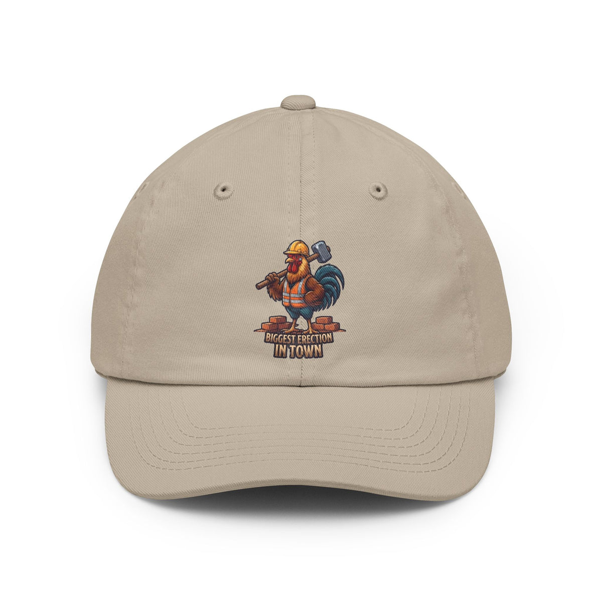 Color: Stone | Biggest Erection in Town Dad Hat
