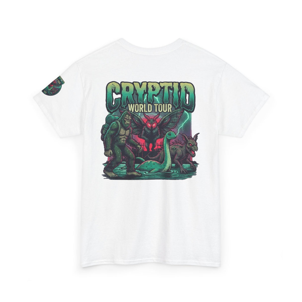 "Puzizia (Global-Cryptid Mashup) Cryptid World Tour" Premium Graphic Tee