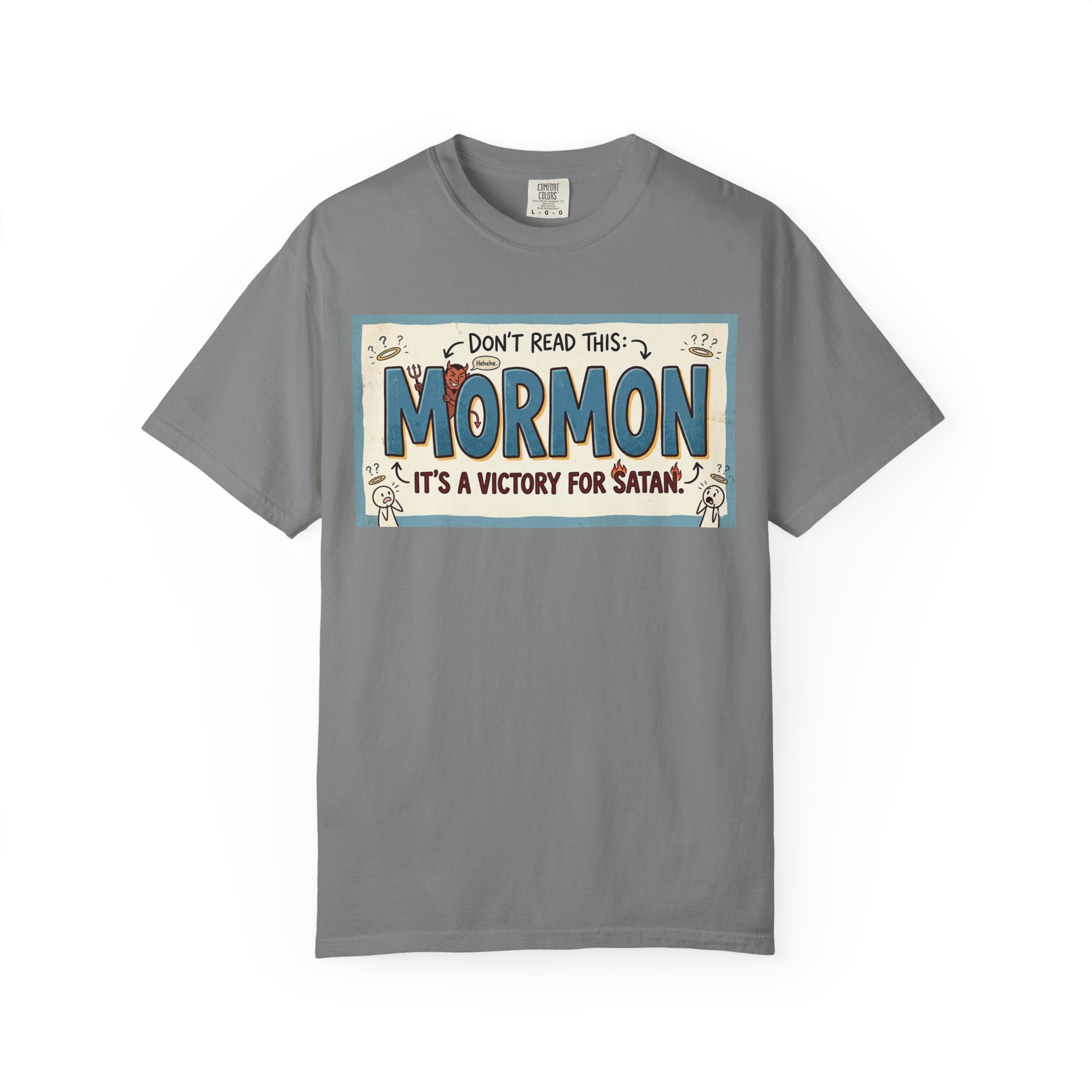 Devil's Dictionary: Mormon Edition | Garment-Dyed Tee — AttitudeShirts