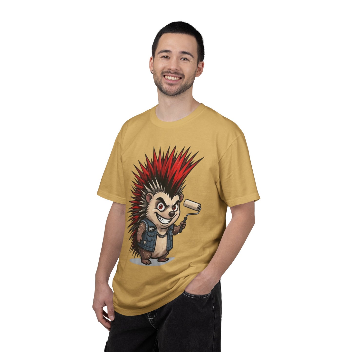 "Punkupine" Unisex Garment-Dyed Tee