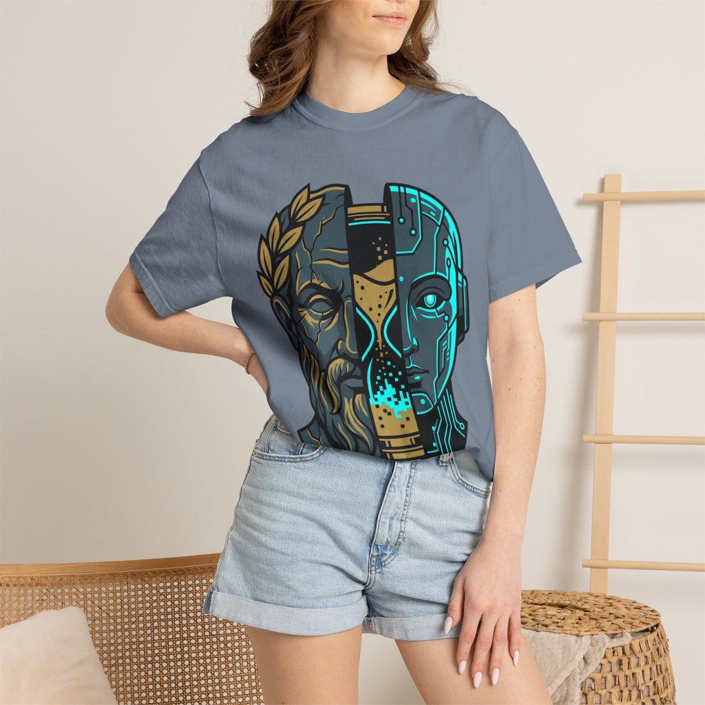 "Time" Unisex Garment-Dyed Tee
