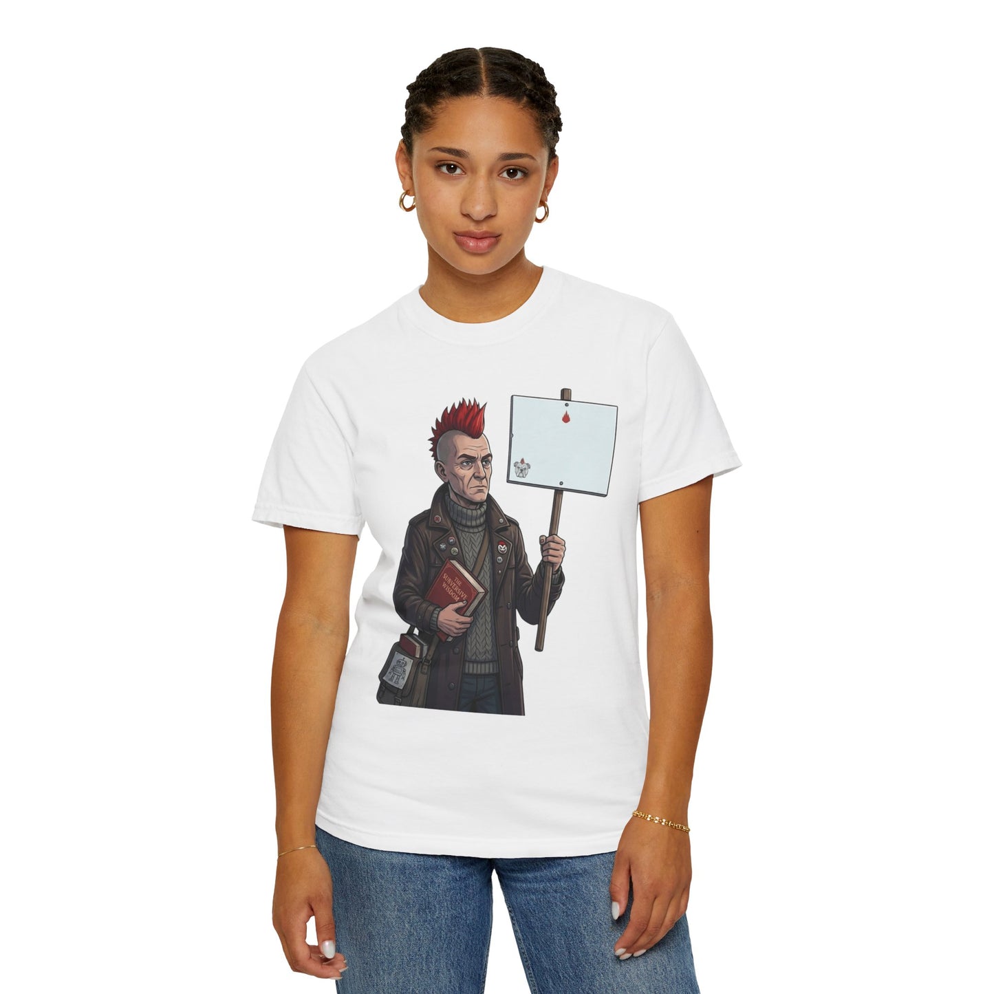 "Quiet" Unisex Garment-Dyed Tee