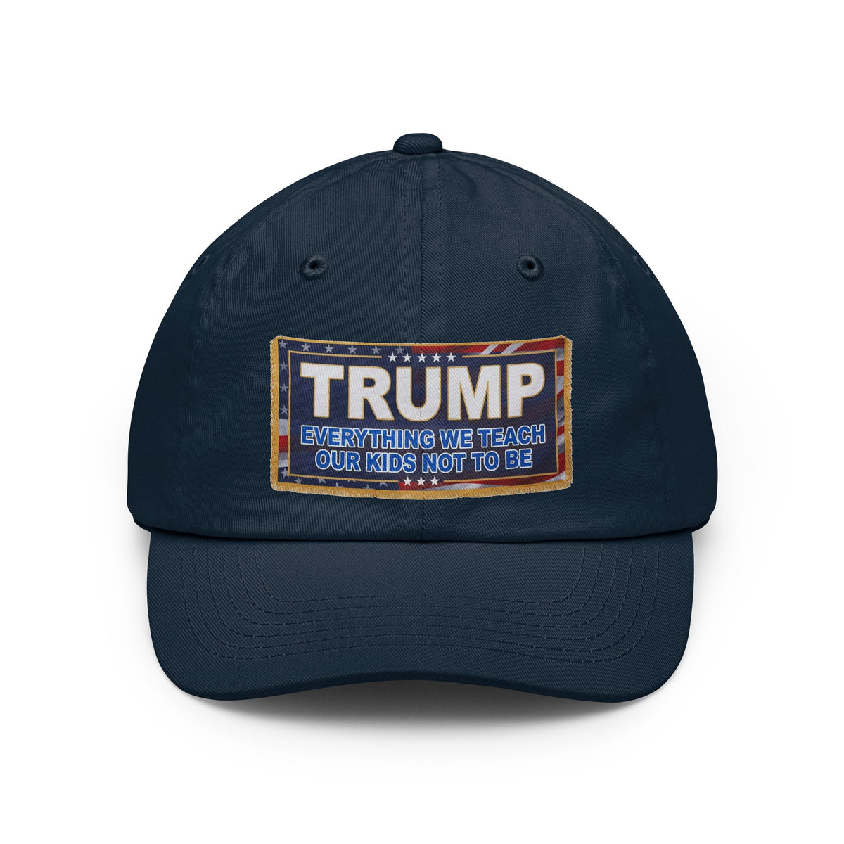 Color: Navy | Trump Teach Our Kids Dad Hat