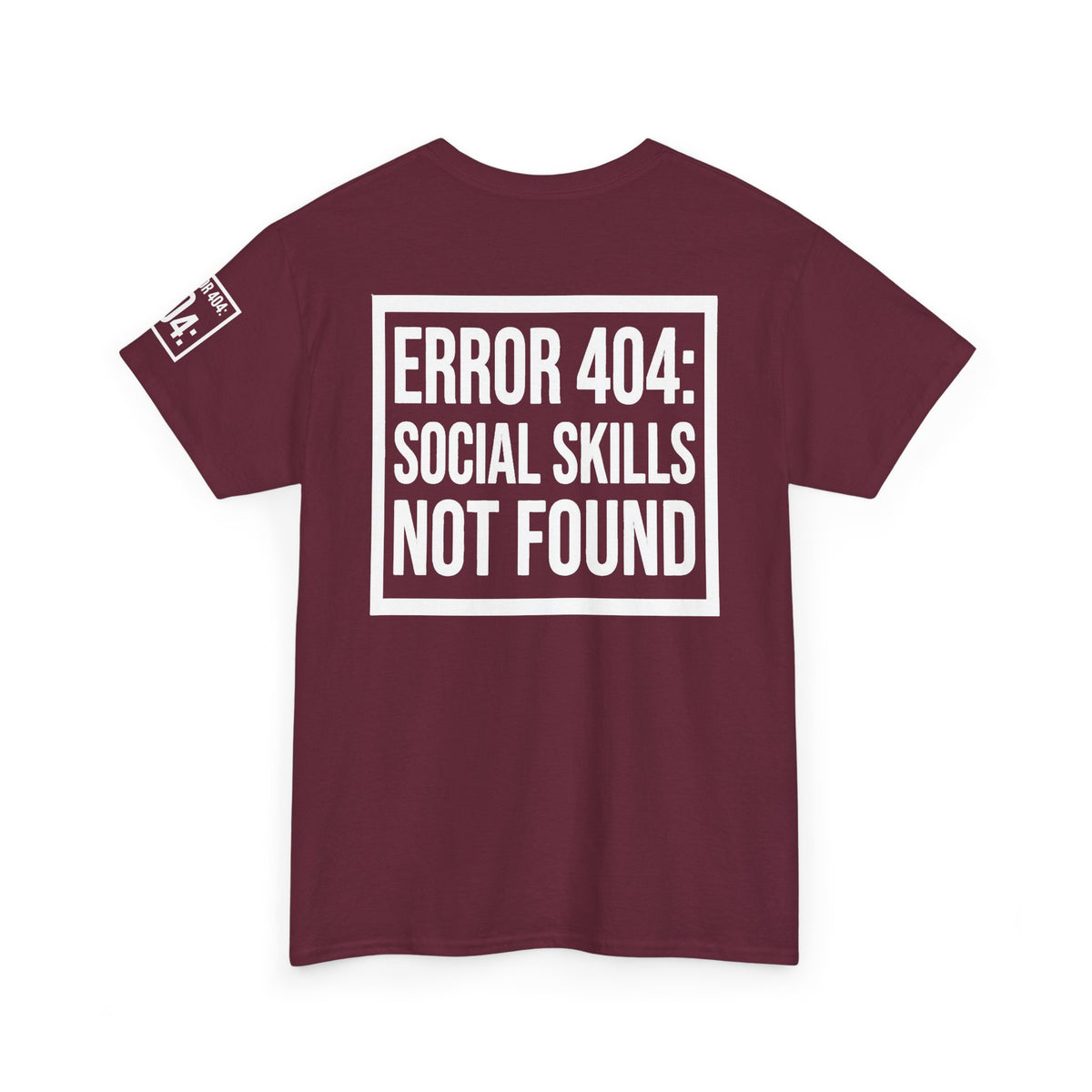 "Social Skills Not Found" Premium Graphic Tee