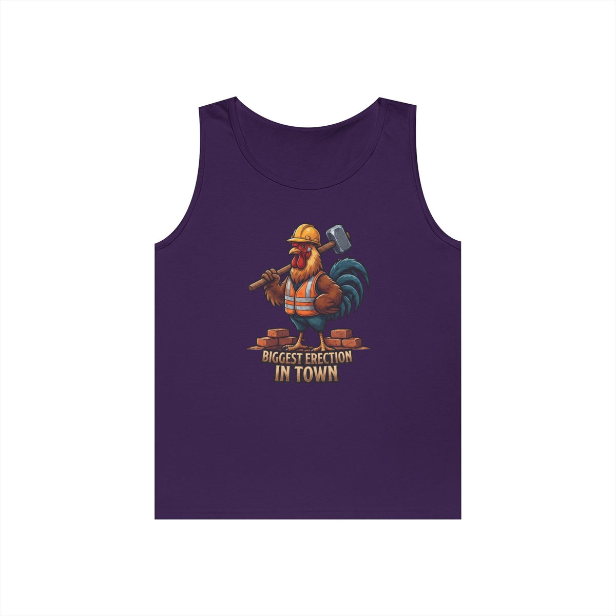 Color: Purple | Biggest Erection in Town Tank Top