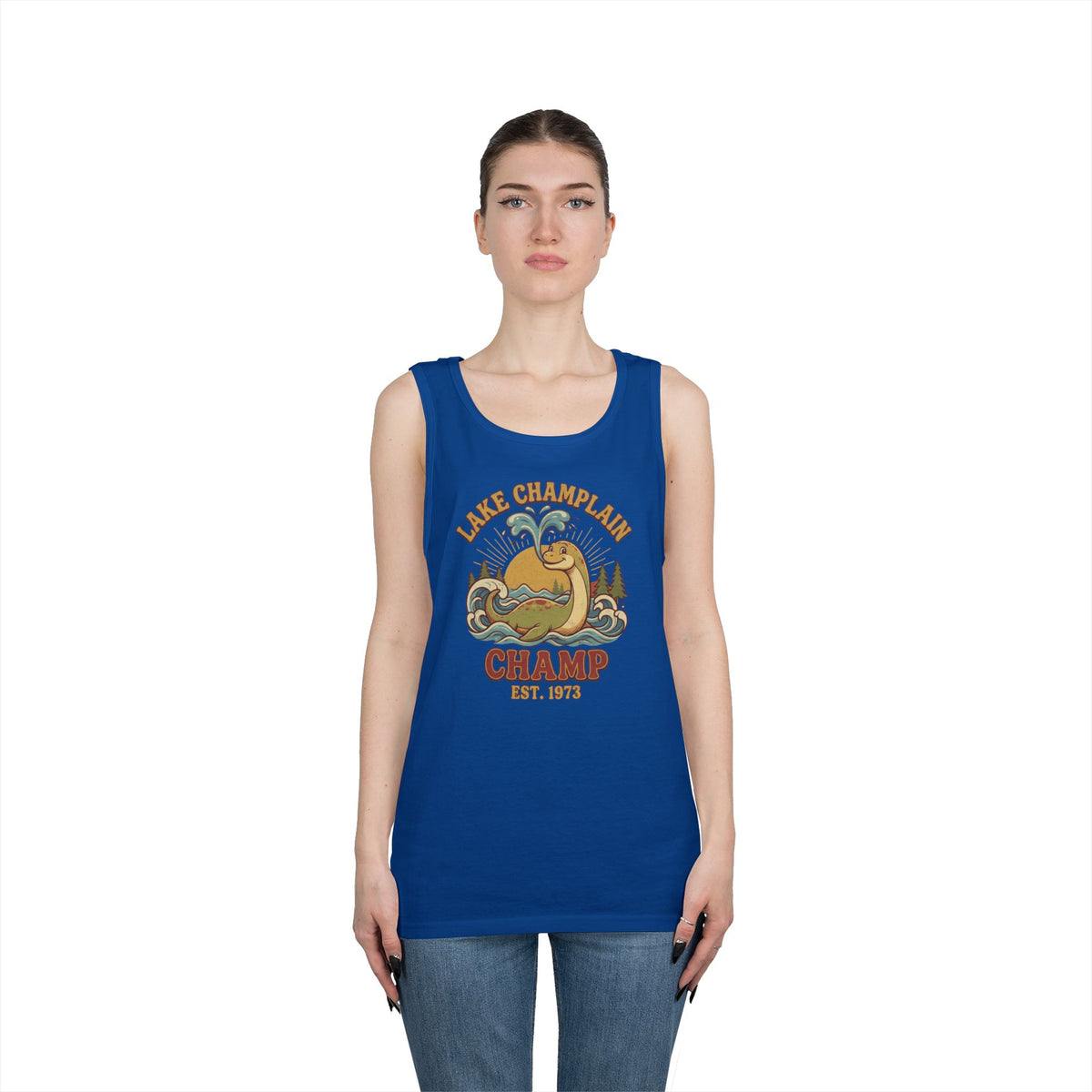 Color: Royal | Champ (Lake Champlain) Tank Top