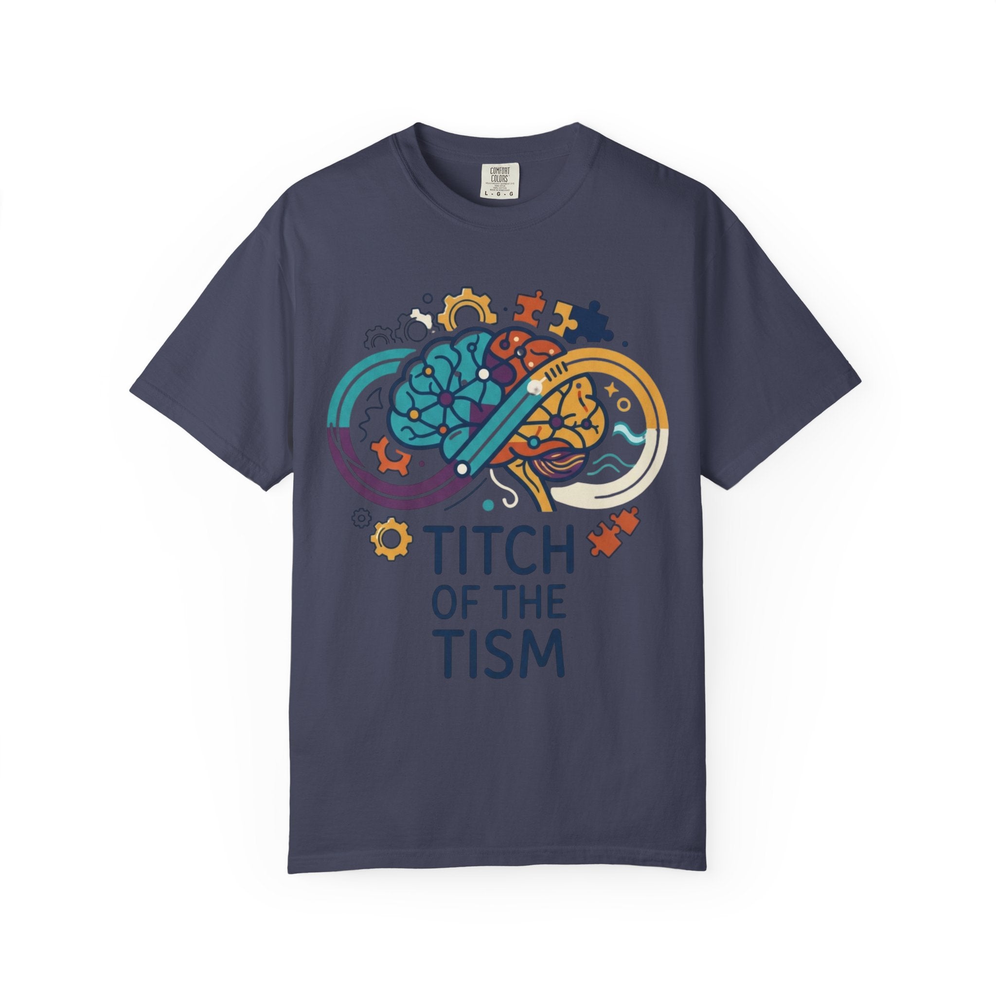 "Titch of the Tism" Unisex Garment-Dyed Tee