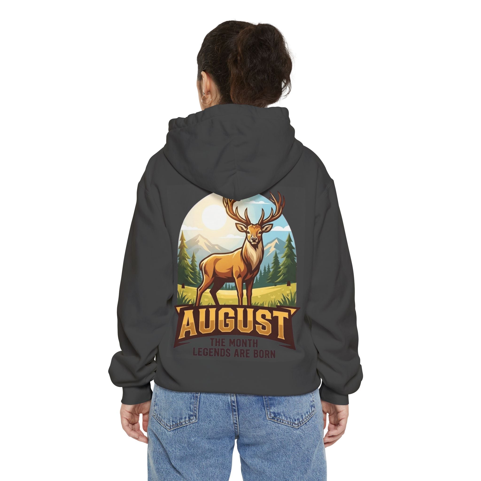 "August Legend" Garment-Dyed Hoodie