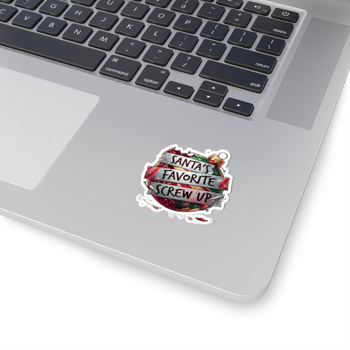 "Santa's Favorite Screw Up" Sticker