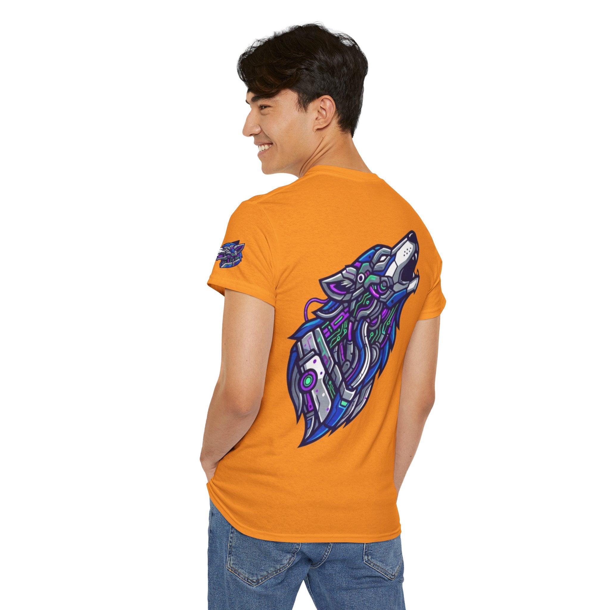 "Cyber Wolf" Premium Graphic Tee